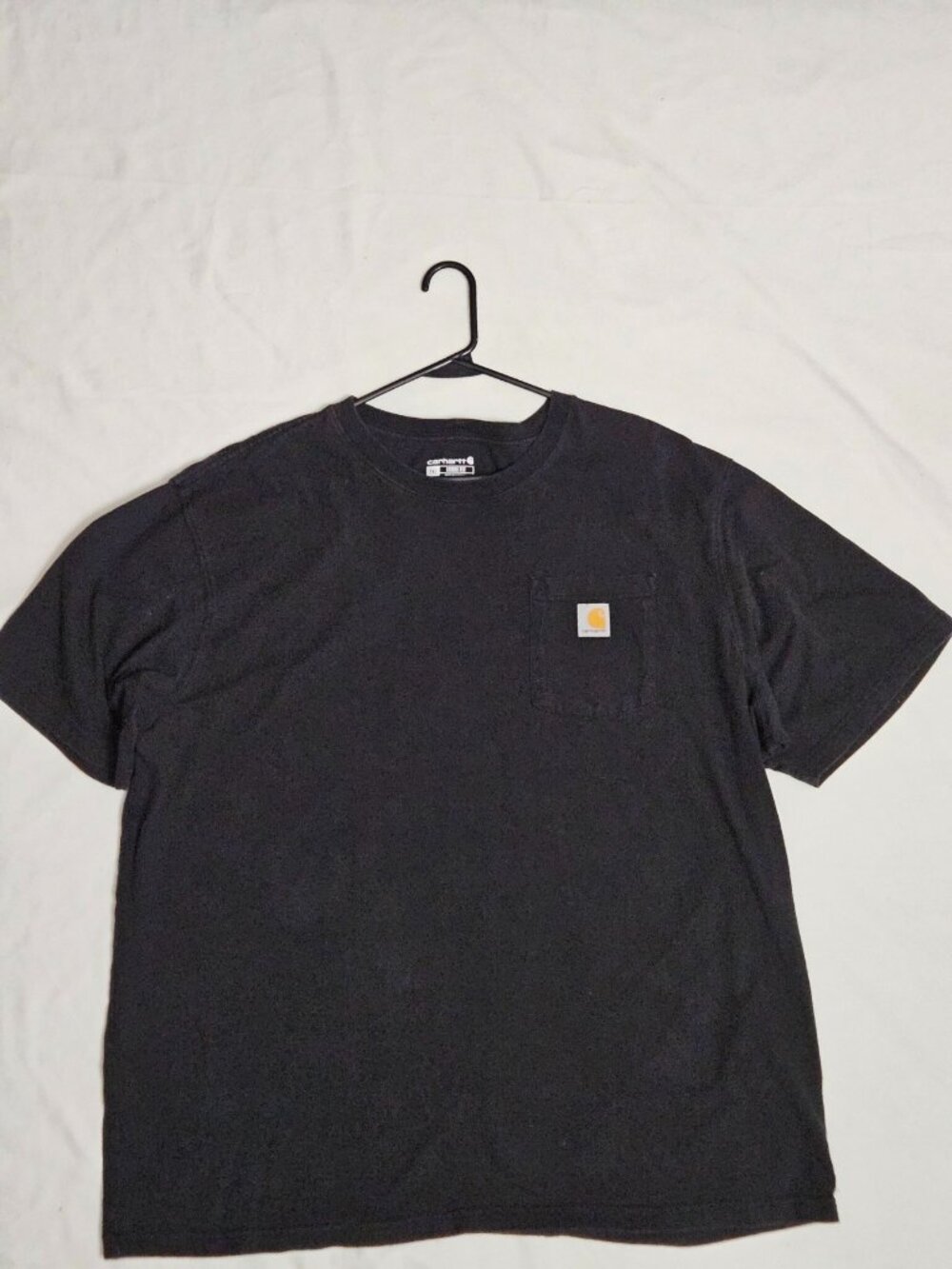 Carhartt Black Loose Fit Heavyweight Pocket T-Shirt Size 2XL 🛠️